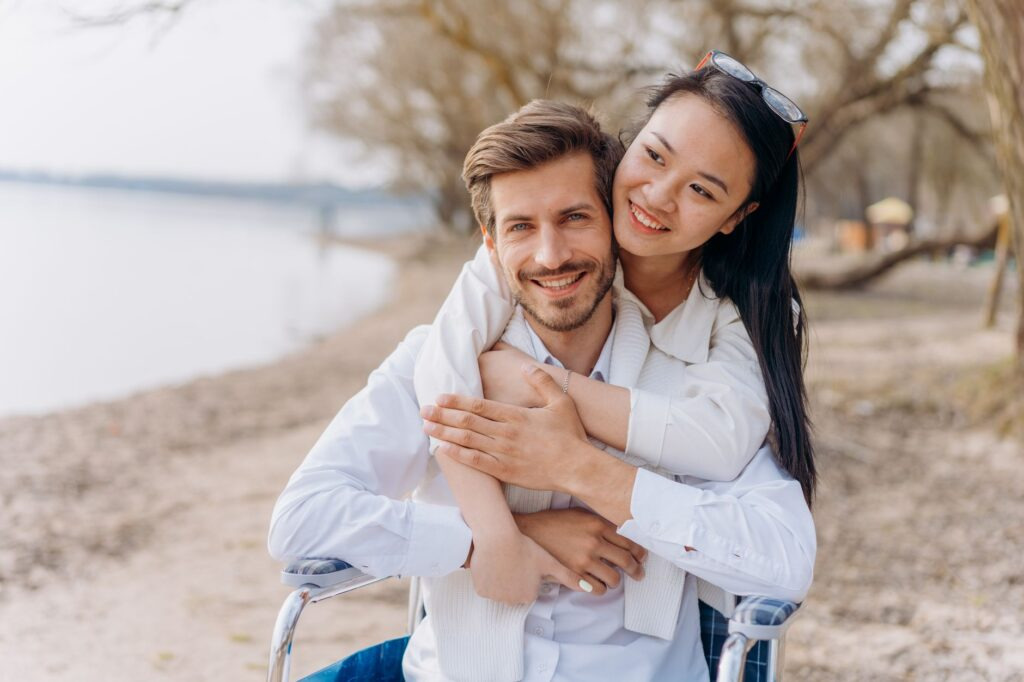 Reunion at Sunrise: An Interracial Beach Encounter
