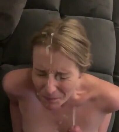 Reluctant Tears: Unwanted Facial For Shy Blonde